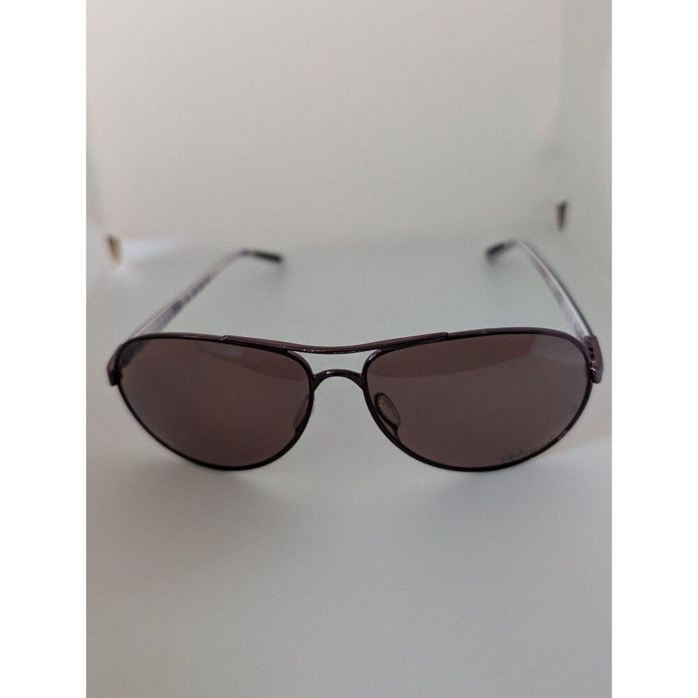 Oakley Feedback OO4079-10 Womens Sunglasses Blackberry Grey Polarized 59mm